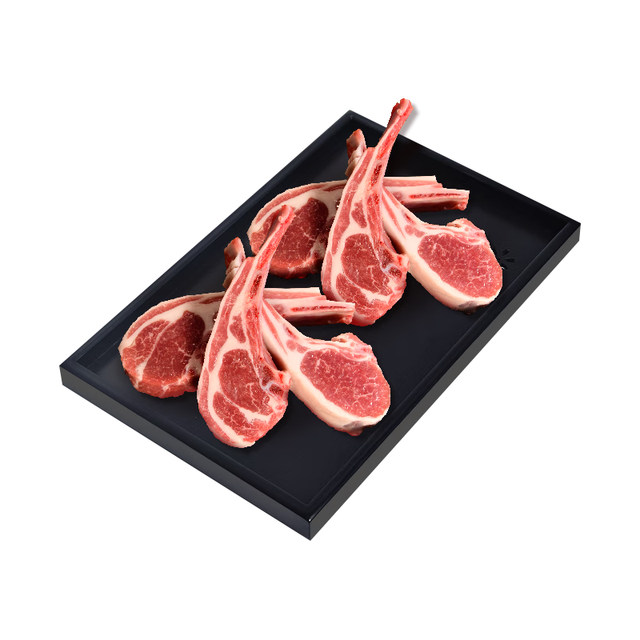 今日必买：边塞风 宁夏盐池滩羊法式羊排2斤（拍2件赠送法式羊腱2斤）