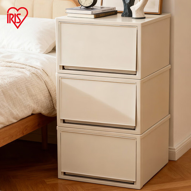 今日必买：爱丽思 抽屉式收纳箱59L BCFF-500D 茶色