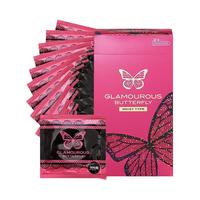 日本捷古斯JEX魅惑蝴蝶 Moist type加倍顺滑套避孕套12支