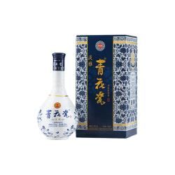 青花瓷 淡雅 清香型白酒53度500ml*6瓶 自喝送礼