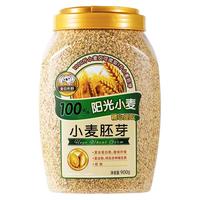 金日禾野小麦胚芽900g纯胚芽粉片代餐粉即食谷物冲饮营养早餐食品 罐装