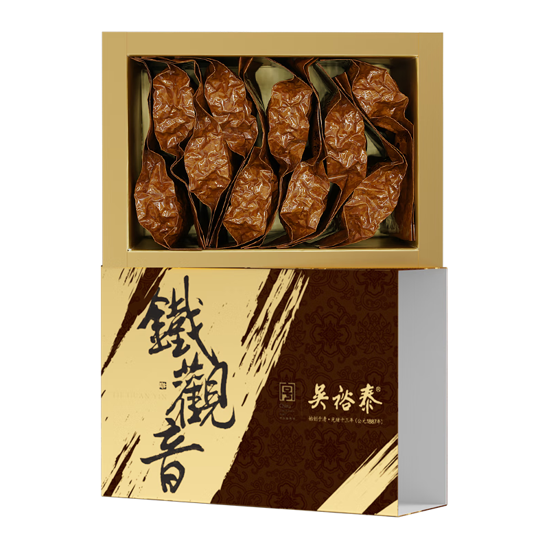  WUYUTAI TEA/吴裕泰 浓香型 铁观音乌龙茶  70g/盒 盒装 70g
