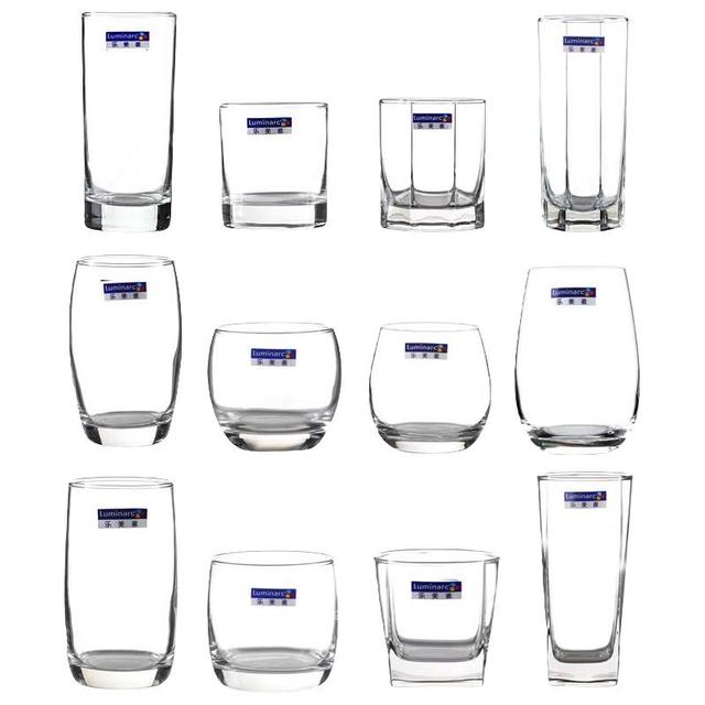 乐美雅 玻璃杯 200ml*2