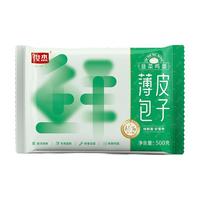 俊杰 韭菜鸡蛋 薄皮包子 500g