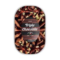  埃丝蓝 三重巧克力 巧克力冰淇淋  三重巧克力冰淇淋 900ml 暂无