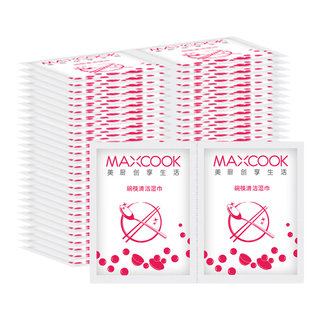 美厨（MAXCOOK）清洁布百洁布 碗筷餐具饭盒清洁湿巾厨房抹布 单片装