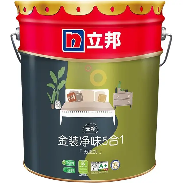 立邦 金装净味五合一面漆