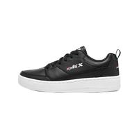 斯凯奇(Skechers)学院风低帮运动鞋子百搭板鞋小白鞋232472 黑色/白色/BKW 39