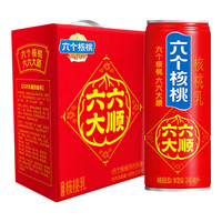 六个核桃植物蛋白饮料240ml*12罐饮料整箱【年货礼盒】
