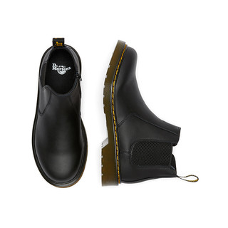 马汀博士 Dr.Martens2976 Y英伦秋冬舒适百搭入门软皮黑色切尔西靴