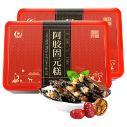 胶城 传统原味阿胶糕500g x2盒