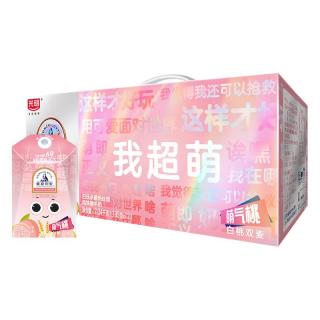 Bright 光明 莫斯利安 风味酸牛奶 白桃双麦味 195g*12盒