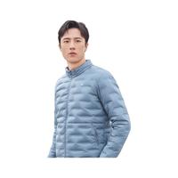 思凯乐羽绒服男鹅绒户外防风轻薄轻量化保暖外套滑雪服女 坦克灰-男 M