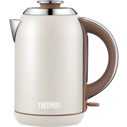 THERMOS 膳魔师 复古系列 1.7L大容量 白色 电热水壶