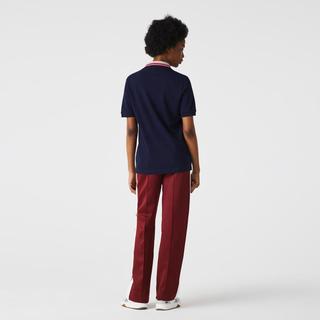 Lacoste 法国鳄鱼男女同款经典款商务休闲宽松短袖POLO衫休闲风装