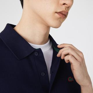 Lacoste 法国鳄鱼男女同款经典款商务休闲宽松短袖POLO衫休闲风装