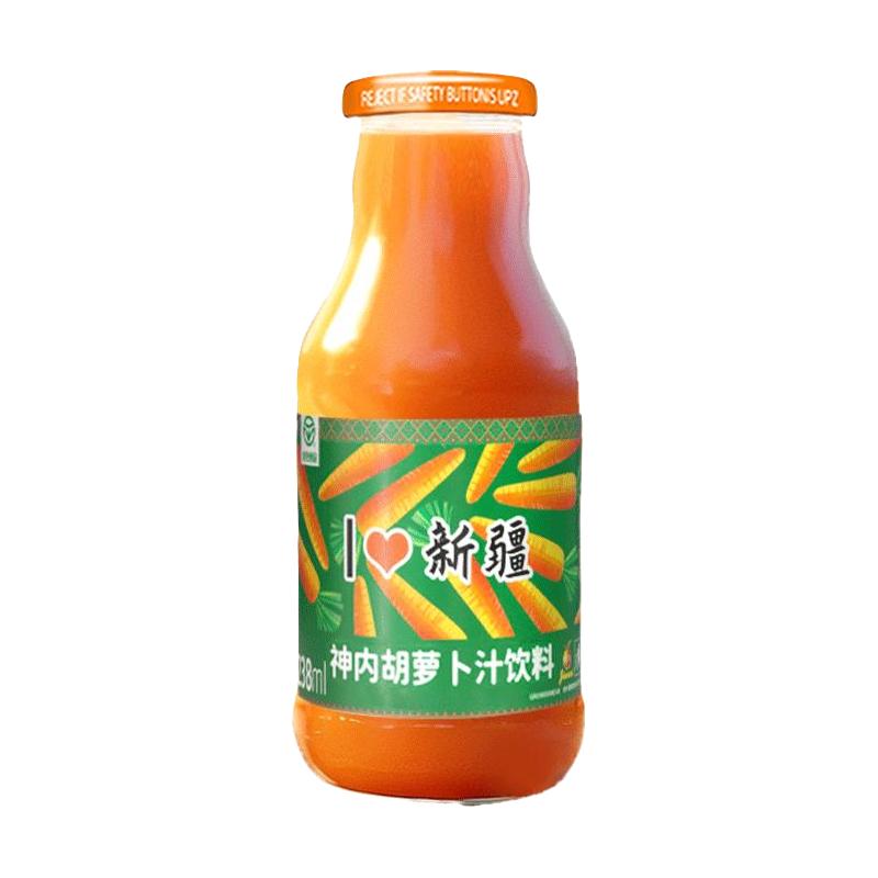 神内新疆胡萝卜汁番茄汁石榴汁蟠桃汁代餐果汁混搭238ml