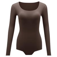 蕉下运动塑身连体衣女收腹塑形束腰无痕修身显瘦上衣免穿文胸内衣