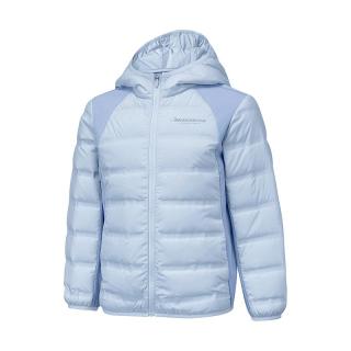 斯凯奇 儿童羽绒外套冬季男女童三防轻薄羽绒