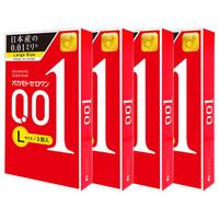 OKAMOTO 冈本 001系列 超薄安全套 L码 3只*4盒