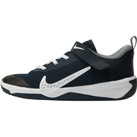 NIKE/耐克 轻盈耐磨 幼童运动鞋 暗蓝黑/白色/烟灰/亮深红 31