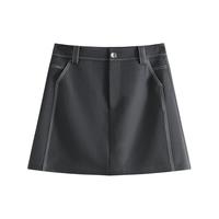 通勤百搭显瘦小A半身裙女2025春精致修身短裙子