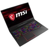MSI 微星 强袭 GE75 17.3英寸 游戏本 黑色(酷睿i7-9750H、RTX 2080 8G、16G*2、512GB SSD+1TB HDD、1080P、IPS、144Hz、9SG-637CN)