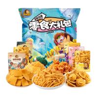 刺猬阿甘 零食下午茶花椒香葱芝麻味小麻花360g约100个 混合口味 360g 1箱