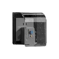 AUX/奥克斯 多功能拓展 无线插座转换器 86型方形黑透【加高粘贴款】