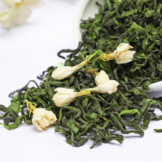 饮矿 传统炒花 茉莉花茶  两袋共500克 袋装