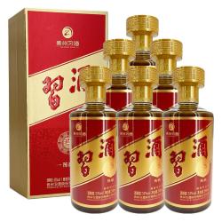 习酒 金字陈酿酱香型白酒53度500ml*6瓶大曲坤沙酱香型婚宴送礼