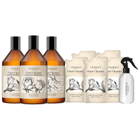 绽家家用清洁地板清洁剂木地板瓷地板拖地去渍留香750ml*3瓶全香型 【全香型】玫瑰+栀子花+葡萄