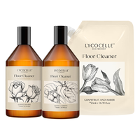 绽家地板清洁剂套装750ml*3木地板瓷砖地板水速干抑菌祛污除臭