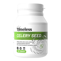 TIMELESS芹菜籽提取物芹菜素片剂尿酸养护关节降缓解疼痛 芹菜素片一瓶装60片【保税仓直发】