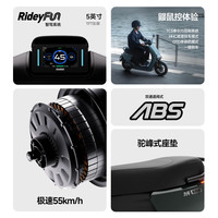 九号（Ninebot）【云贵川渝专享】九号智能电动摩托车E95c MK2全速真续航铅酸 到门店选颜色