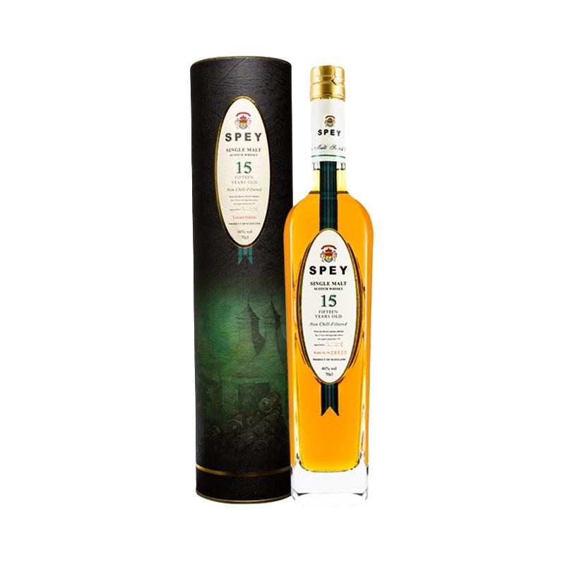 Spey 诗贝 15年 苏格兰 单一麦芽威士忌 46%vol 700ml