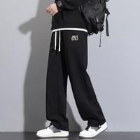 男士印花休闲裤 秋冬户外宽松运动裤