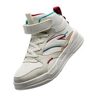 ANTA【K姐】安踏儿童高帮板鞋2024春秋款男孩小白鞋女孩休闲鞋