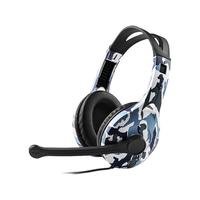 EDIFIER 漫步者 K800 耳罩式头戴式有线耳机 迷彩 3.5mm