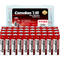 Camelion 飞狮 LR6-AAPB48 5号碱性电池 40粒装