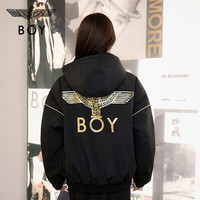 BOY LONDON BOYLONDON时尚潮牌经典短款冬棉服男女同款外套N29006
