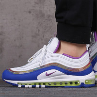 耐克(NIKE)新款Air Max 97 男鞋全掌气垫休闲运动舒适跑步鞋 CJ0591-100 39