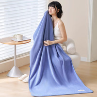 三利浴巾珊瑚绒家用女吸水速干大人情侣加大裹巾男90*170cm