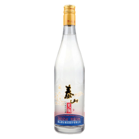 泰山光瓶酒 42度浓香型白酒 单瓶240mL