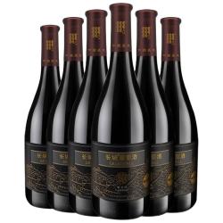 长城葡萄酒 长城金标解百纳干红葡萄酒红酒官方旗舰店正品6瓶