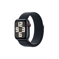 Apple 苹果 Watch SE 2023款 智能手表 GPS+蜂窝版 40mm 午夜色 回环式运动型表带