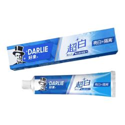 好来 双重薄荷超白含氟黑人茶倍健牙膏成人清新口气官方正品旗舰店