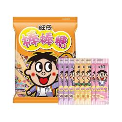旺旺 旺仔棒棒糖32支水果混合口味糖果零食添加果汁儿童零食礼物