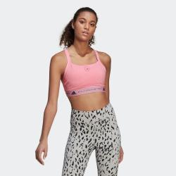 adidas 女健身跑步运动中强度胸衣运动健身内衣带棉垫