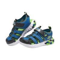 SKECHERS 斯凯奇 KECHERS 斯凯奇 男中大童|休闲儿童凉鞋男童魔术贴休闲凉鞋男鞋春夏季